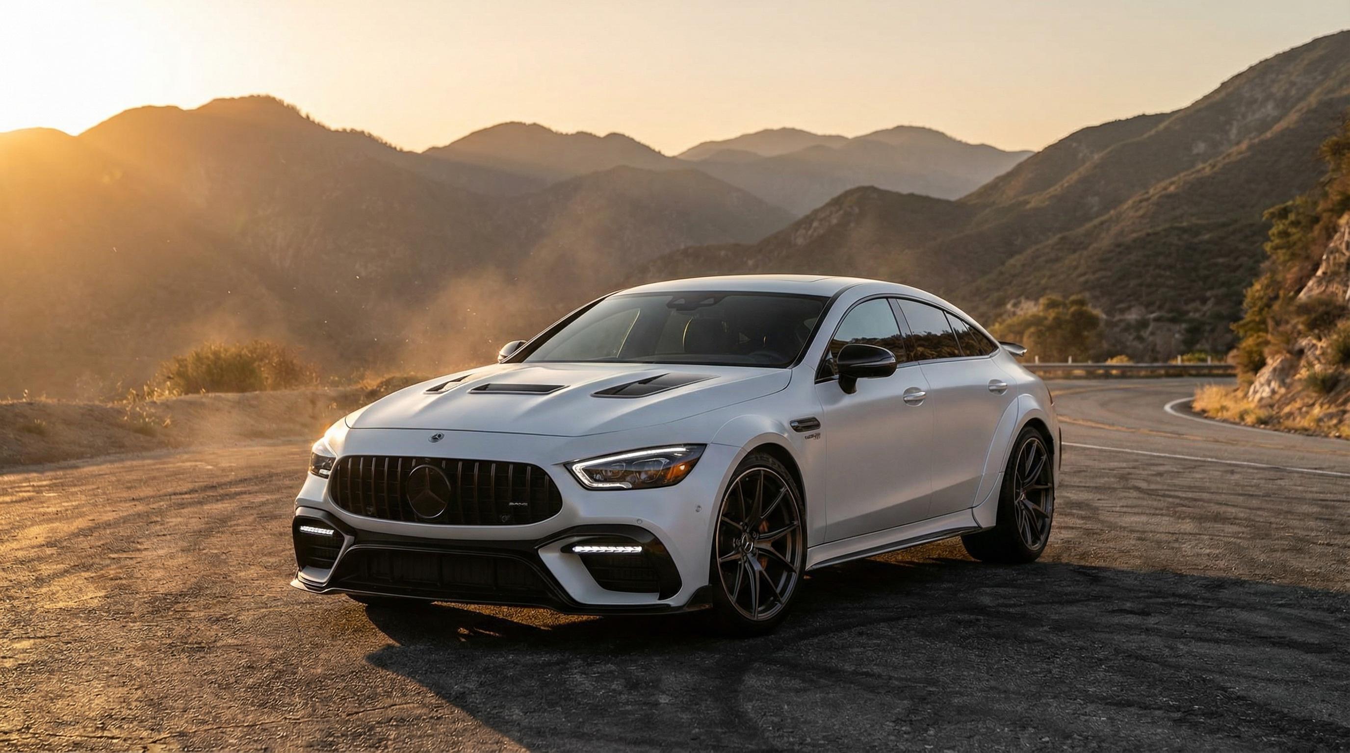 大象传媒白色豪华轿车宽体改装视频