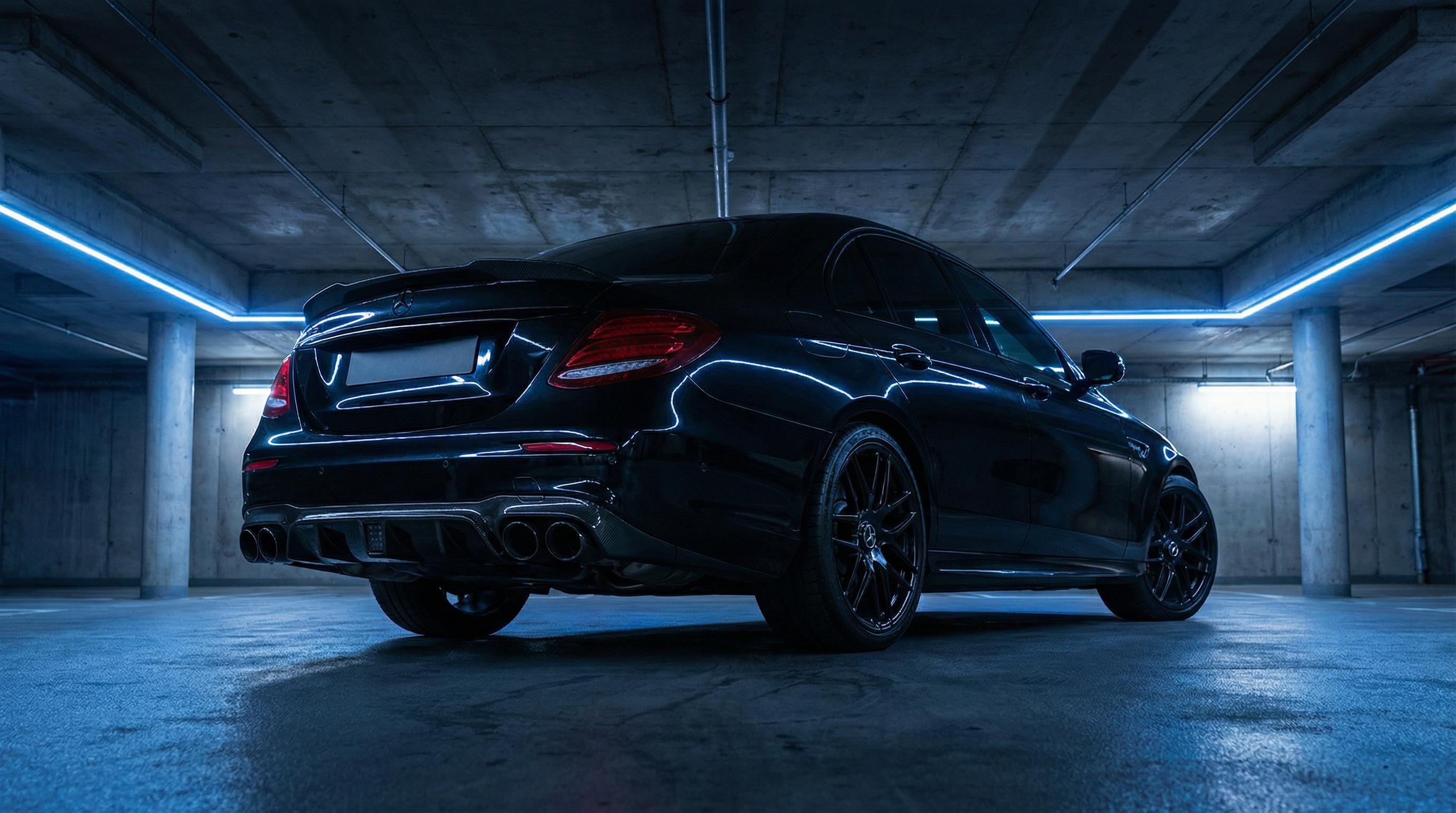 大象传媒暗夜黑性能轿车排气改装视频