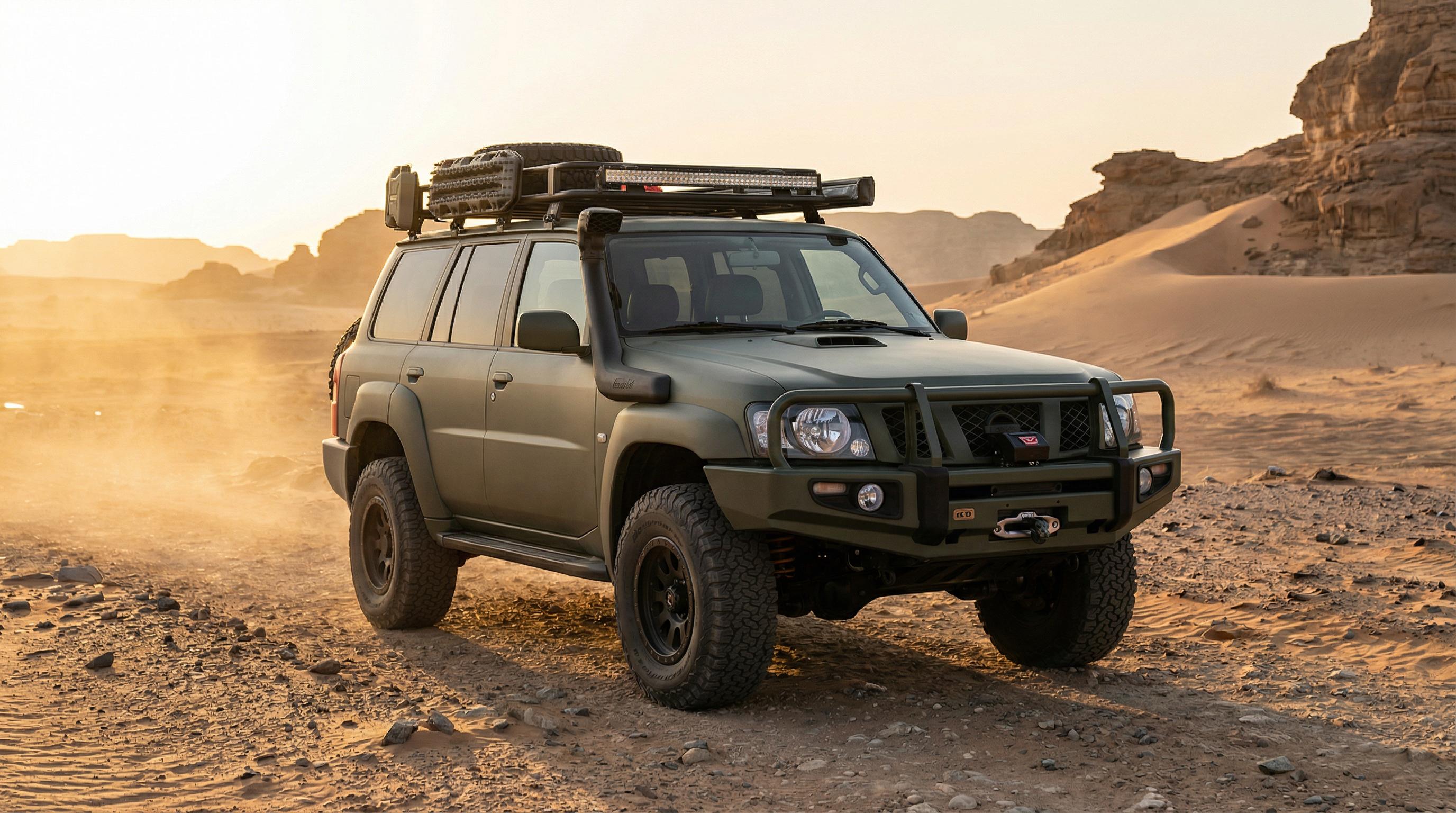 大象传媒越野车沙漠穿越改装视频